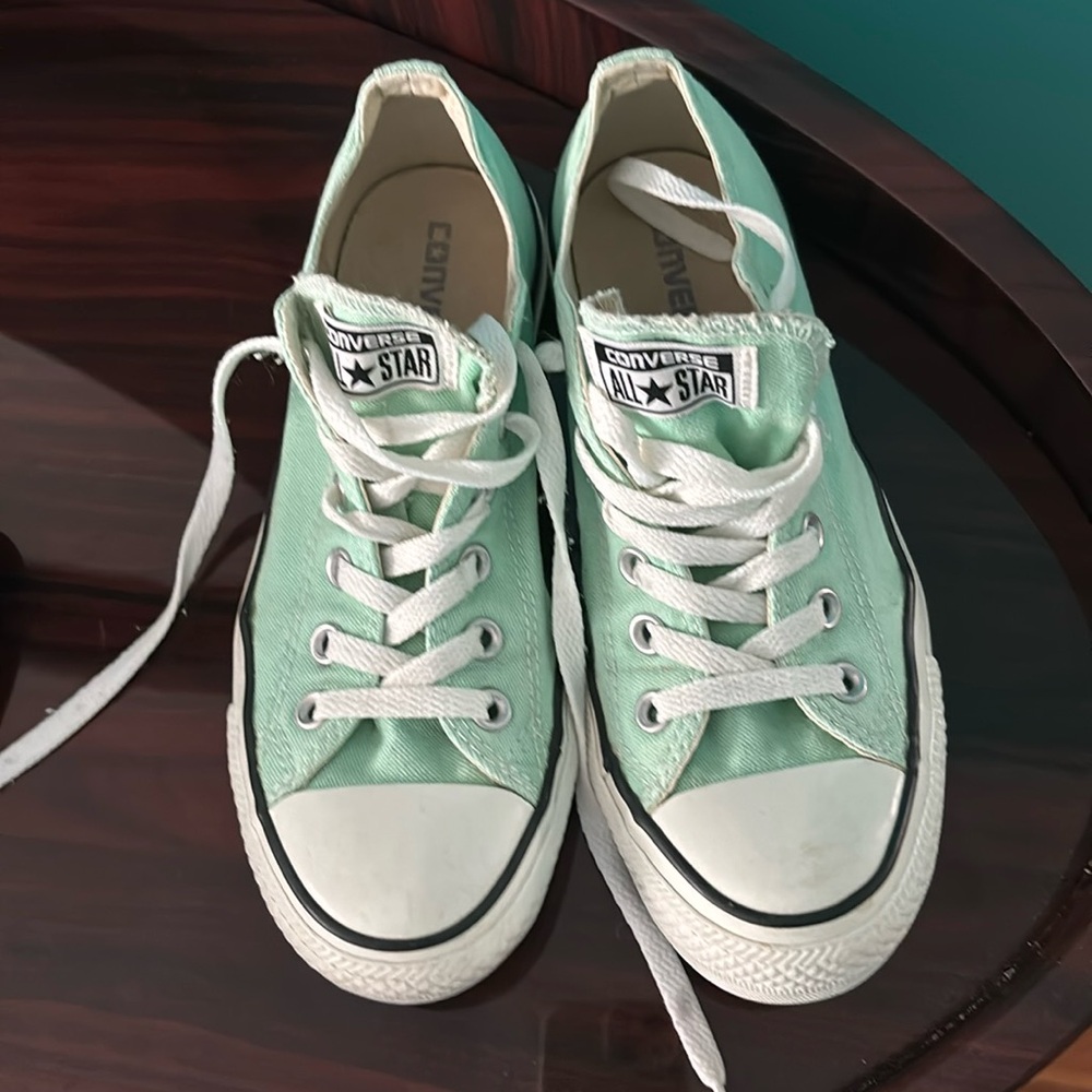 Turquoise Converse